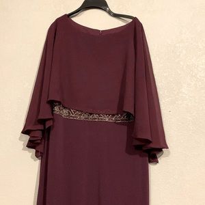 Women’s Size 14 Long Purple Dress